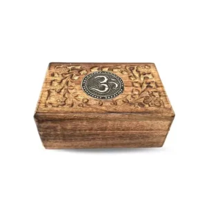 Om Handgemaakte Houten Tarot Doos