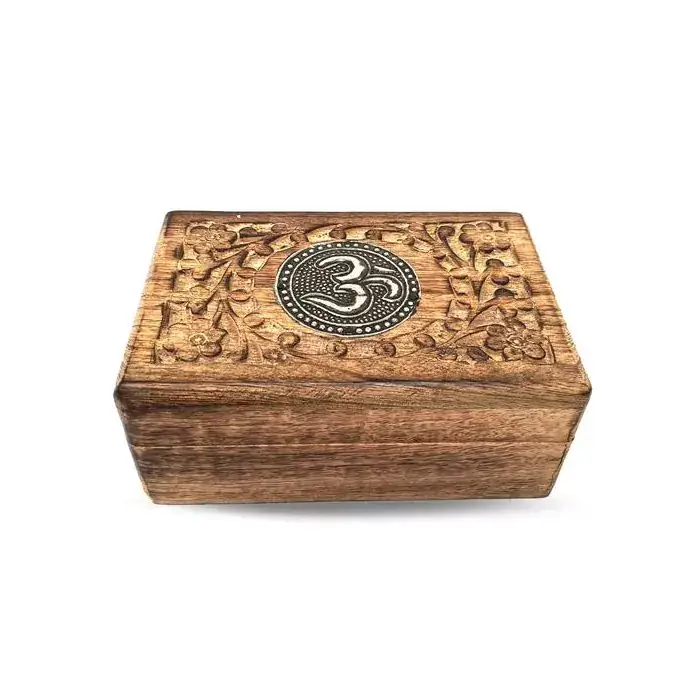 Om Handgemaakte Houten Tarot Doos