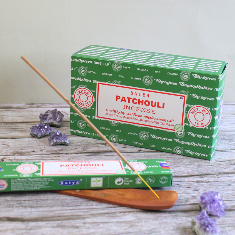 Satya Patchouli Incense Sticks - Image 4