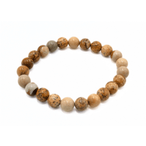 Unakite Beads Bracelet 8mm