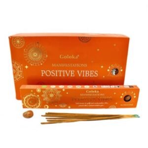 Goloka Manifestation Positive Vibes Gemstone Incense
