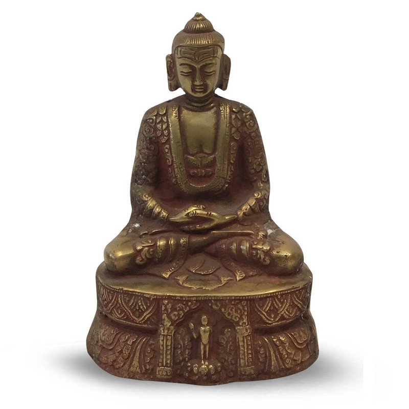 Budha red powder finish 14cm