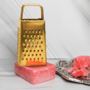 Golden Amber Block Grater, 8 cm