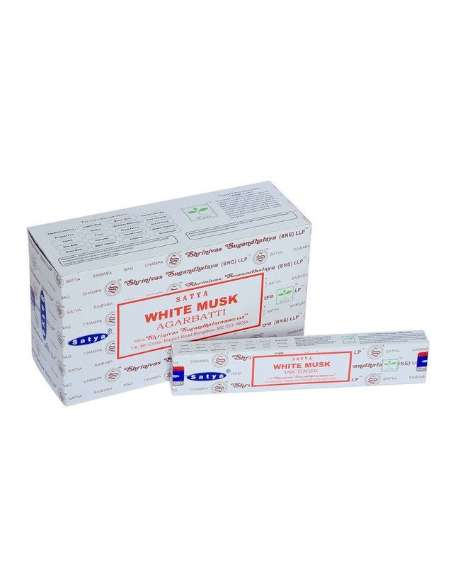 Satya White Musk Incense Sticks