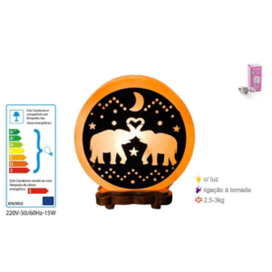 Himalayan Salt Lamp Elephant 3.5 - 4 kg