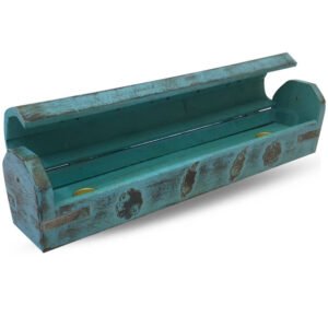 Wooden Incense Box Blue 30cm
