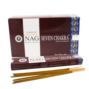 Golden Nag 7 Chakra Incense 15 Grams