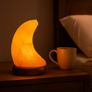 Himalayan Salt Lamp Half Moon 1 kg
