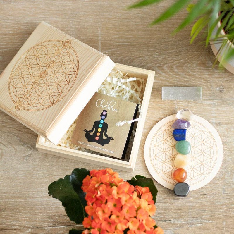 Chakra Crystal Grid Gift Set - Image 7