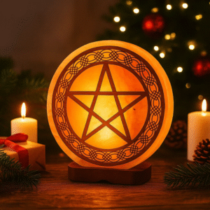 Himalayan Salt Lamp Pentagram 5 kg