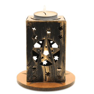 Pentagram Tealight Holder Set