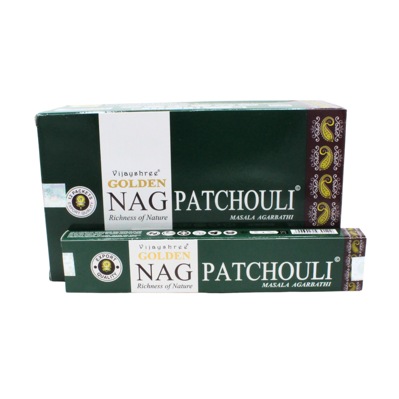 Golden Nag Patchouli Incense 15 Grams - Image 2