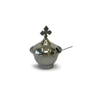 Incense Jar w/ Spoon 12cm
