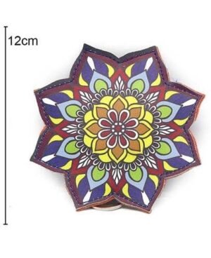 Wallet Flower 12x12cm