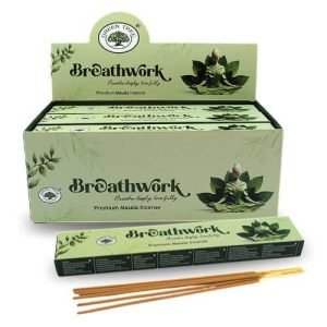 Green Tree Breathwork Hand Rolled Natural Incense Sticks