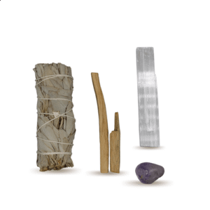 Energy Cleansing Smudge Kits W/ Amethyst