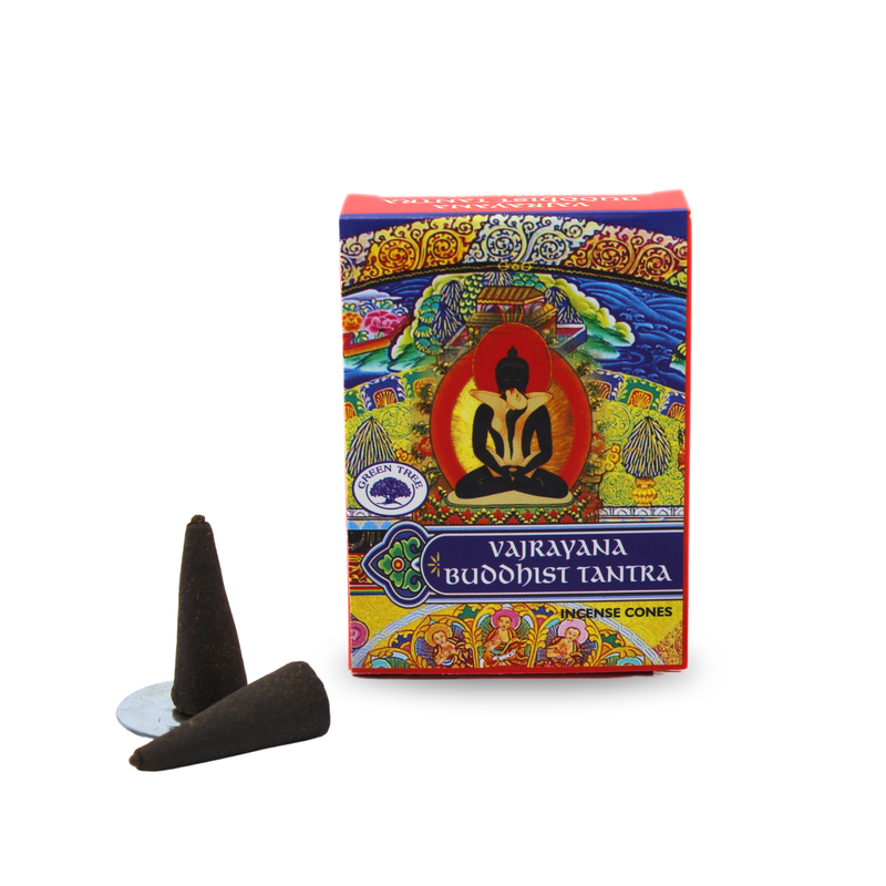 Green Tree Buddhist Tantra Cones (10 Pieces) - Image 3