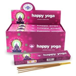 Green Tree Happy Yoga Natural Masala Incense 15 gr
