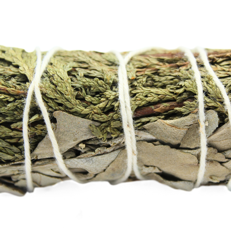 White Sage & Cedar Smudge 10cm - Image 2