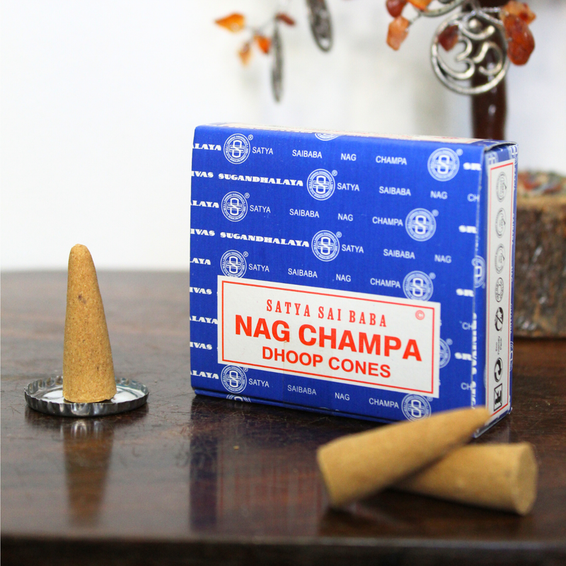 Satya Nag Champa Cones 12 small boxes - Image 4