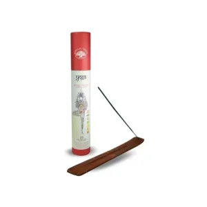 Green Tree YOGA incense set with incense burner