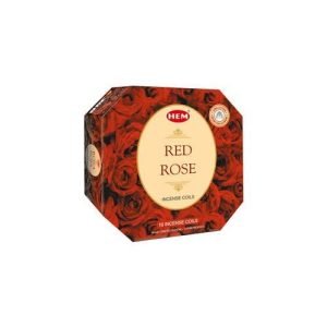 Hem Red Rose Incense Coils
