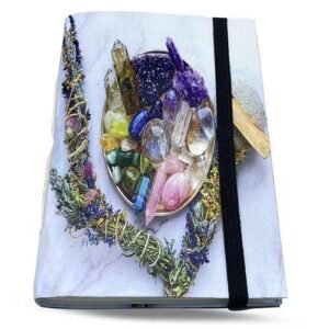 Power of Crystals Notebook 15 x 10 cm