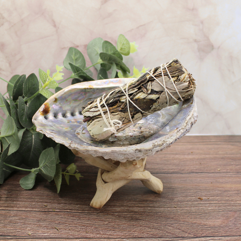 White Sage & Yerba Santa Smudge Stick 10cm - Image 3