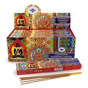 Green Tree Buddhist Tantra Hand Rolled Natural Incense Sticks