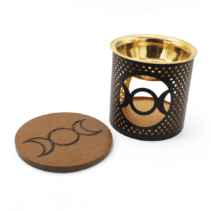 Tealight Holder & Aroma Oil Burner Triple Moon