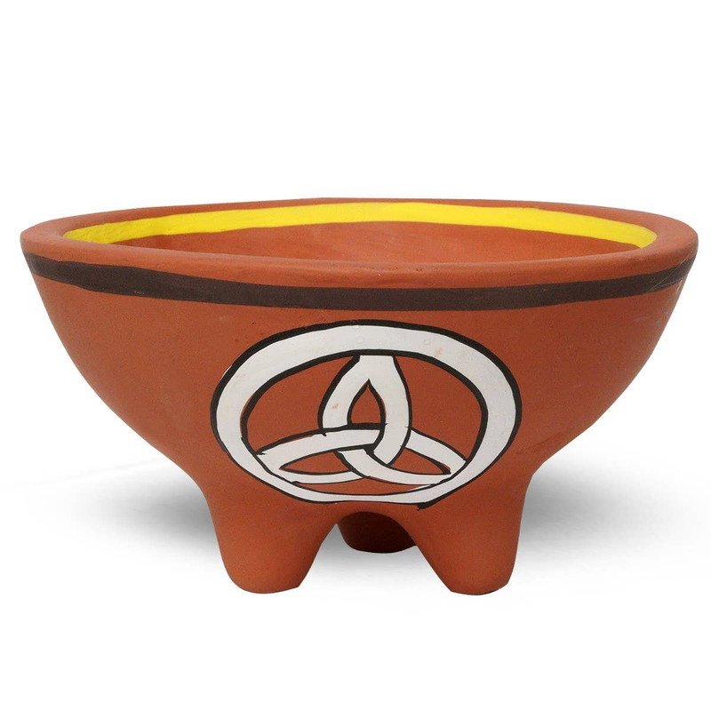Smudge Bowl Triquetra with Legs