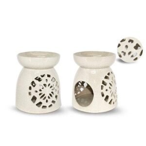 White ceramic aromaburner 17cm