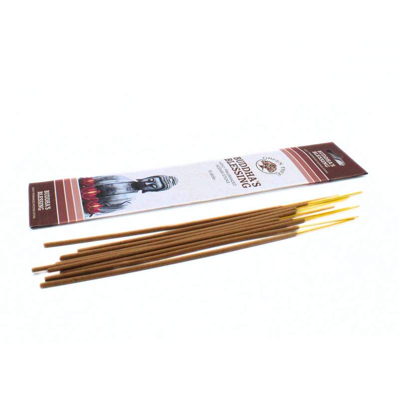 Green Tree Buddha's Blessing Incense 15 Sticks - Image 3