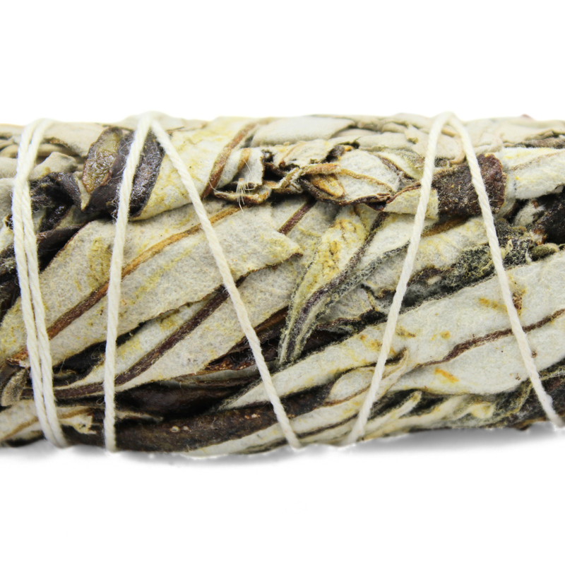 White Sage & Yerba Santa Smudge Stick 10cm - Image 2
