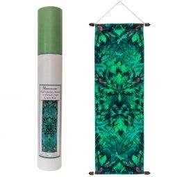 High Quality French Crepe Banner Green Man 36 X 90 Cms