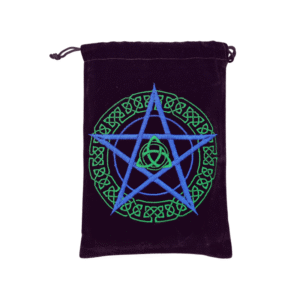Velvet Bag - Purple Unlined Pentacle