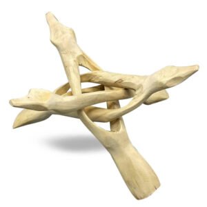 Wooden 3 Legs Stand 15cm