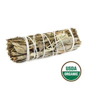 White & Copal Sage 10 cm