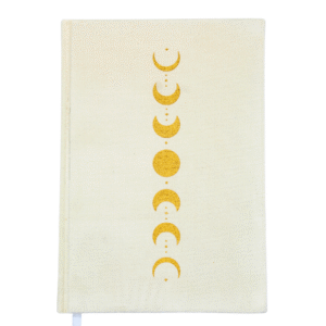 Moon Phase Velvet A5 Notebook