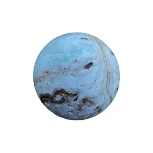 Caribbean Blue Calcite Spheres Medium