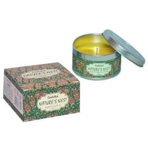 Goloka Natures Nest Soya Wax Candle Tin