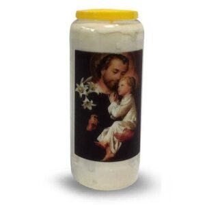 Novena Candle St. Joseph + Prayer