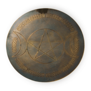 Offering Plate Triple Moon & Star