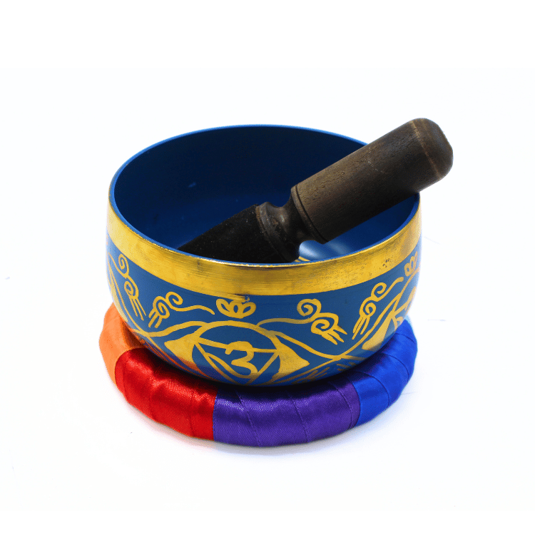 Third Eye Chakra Singing Bowl Cobalt Blue - Image 4