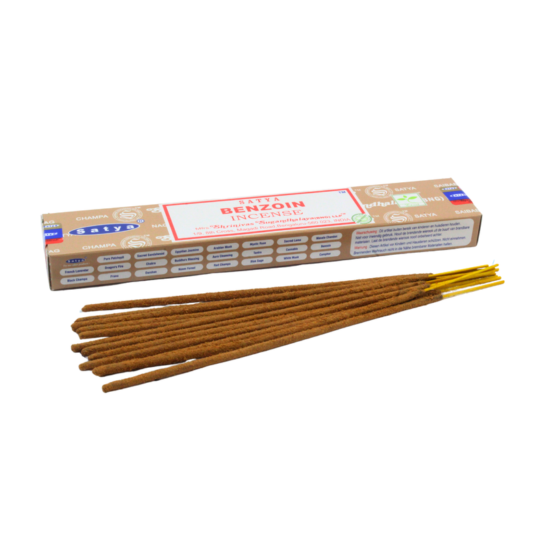 Satya Benzoin Incense Sticks - Image 3