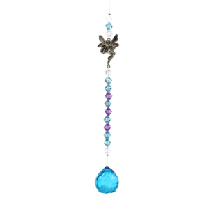 Suncatcher Hanging Turquoise Beads Fairy