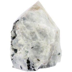 ROUGH POINT RAINBOW MOONSTONE FACETED 5-7CM