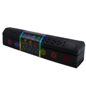 Green Tree Incense box 7 Chakra Black