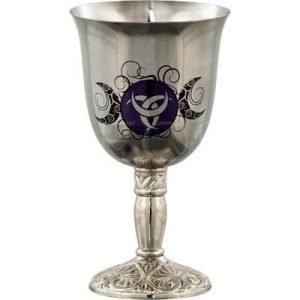 CHALICE STAINLESS STEEL w/PRINTING (2"H x 4"L)
