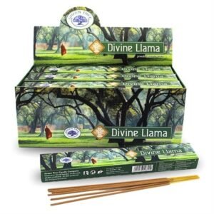 Green Tree Divine Llama Hand Rolled Natural Incense Sticks